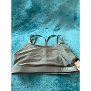 Peloton Cadent Strappy Y Back Bra 255 Sage Green Medium WR00926-70-M NWT